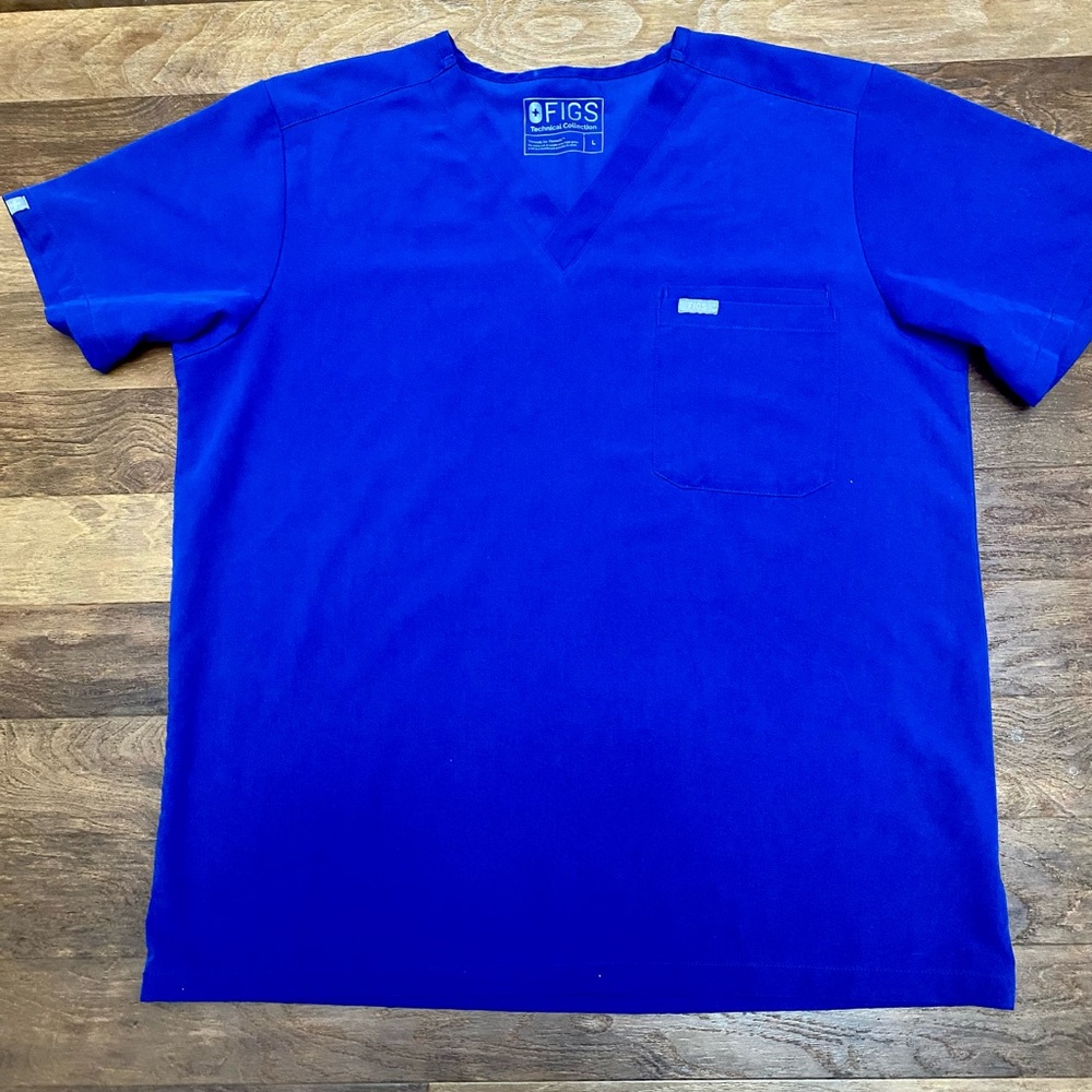 Womens FIG scrub top Large